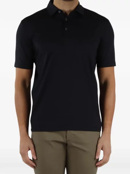 Scurt tricou polo Diktat negru