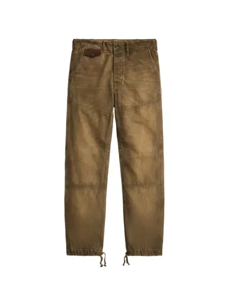 Blugi Ralph Lauren Rrl cu cordon maro