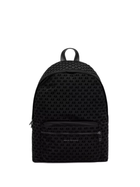 Rucsac Armani Exchange cu imagine negru