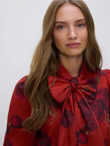 Рубашка Reserved красная