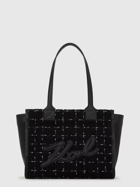 Geanta crossbody Karl Lagerfeld K/Skuare alb
