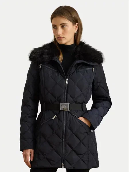 LAUREN RALPH LAUREN Пуховик cиній