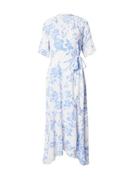 & Other Stories Rochie de vară albastru deschis alb