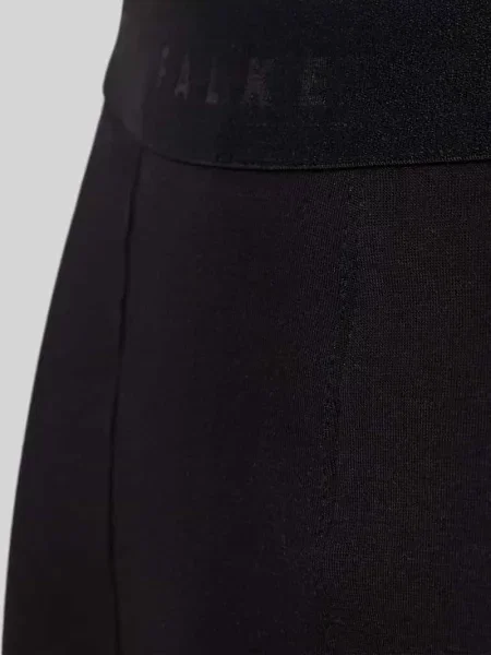 Obcisłe bokserki z elastycznym paskiem z logo model Daily Comfort' Falke czarne