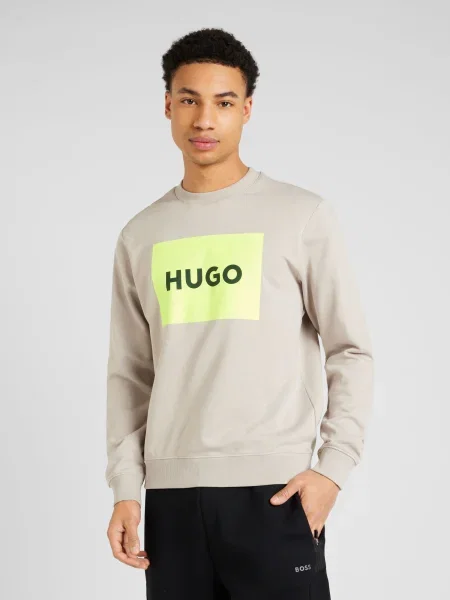 HUGO melegítőfelső nyomott mintás fekete