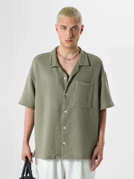 VAMOS CLO Cămașă Thrift oliv