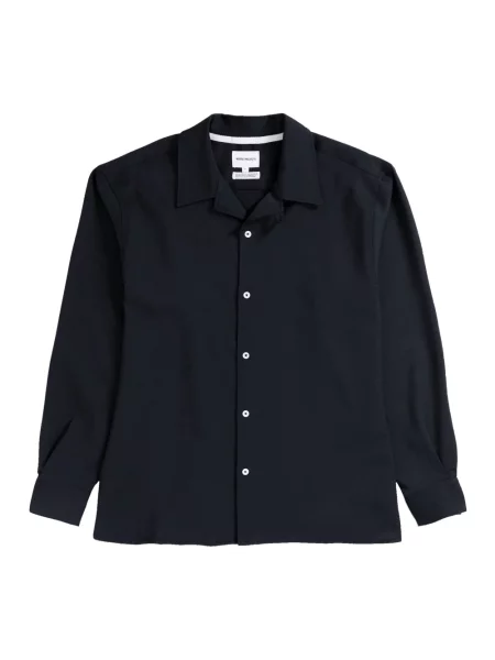 Lekka kurtka koszulowa Norse Projects niebieska