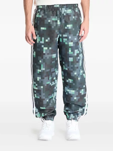 Top sport Adidas cu dungi de catifea cord tenis albastru