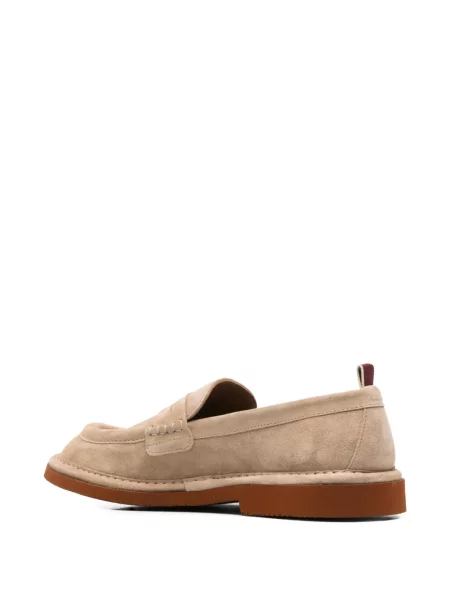 Pantofi loafer Sturlini Firenze din piele de căprioară