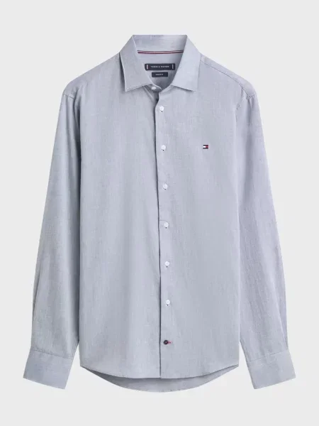 Рубашка Tommy Hilfiger серая