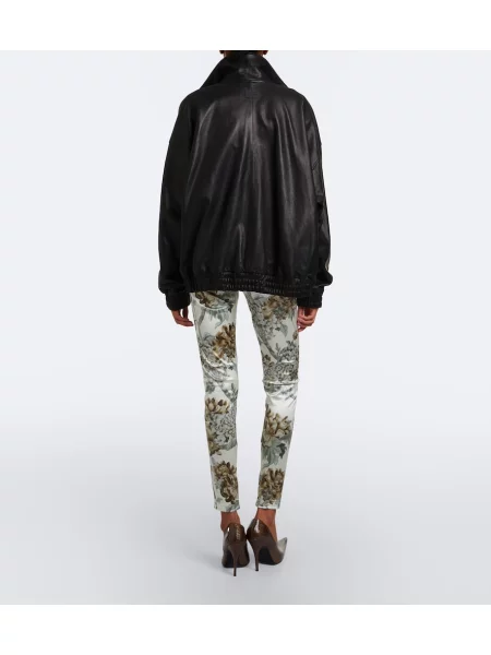 Jersey suh hlače Acne Studios s cvetličnim vzorcem