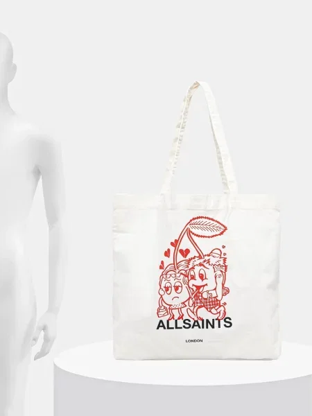 Сумка Allsaints белая
