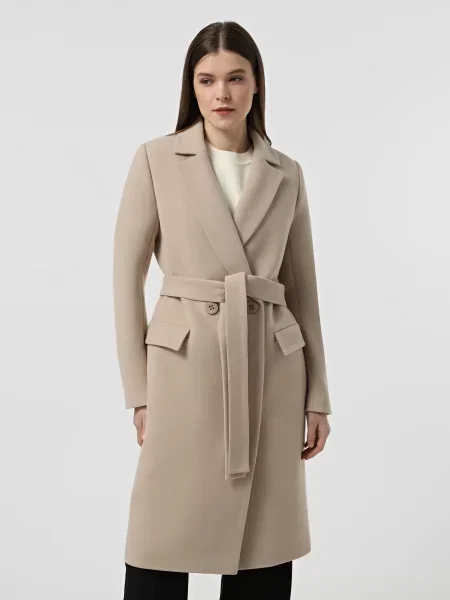 Вовняне Пальто Danna кремовий