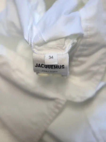 Oblekové košilové šaty Jacquemus Pre-owned bílé