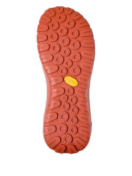 Sneakerși Camper cu șireturi din dantelă portocaliu