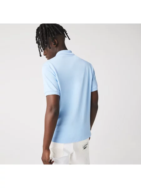Поло Lacoste синее