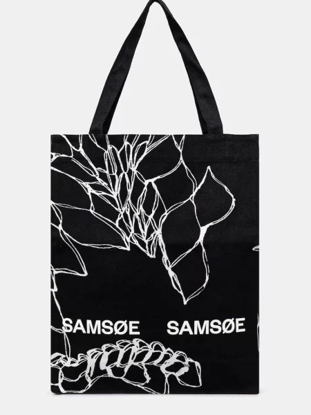 Samsoe Samsoe geantă din SAPRINT negru