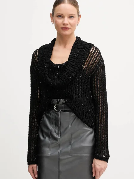 Tommy Hilfiger pulover negru