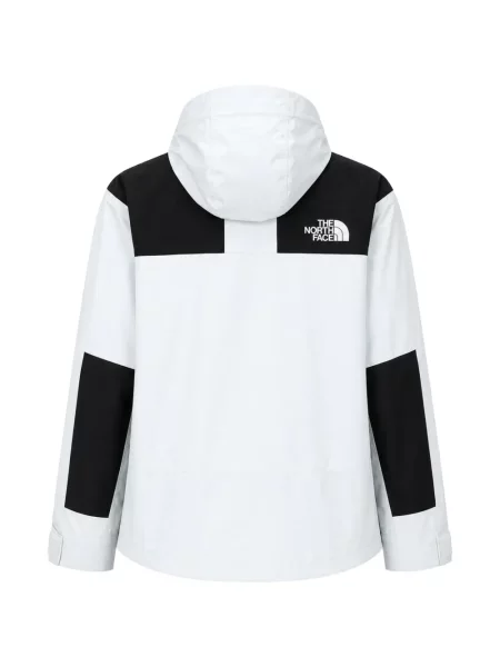 Geacă The North Face cu glugă alb