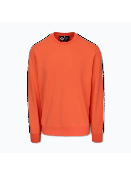 Мъжки суитшърт Pitbull Tape Nugget Crewneck Bright Salmon оранжево