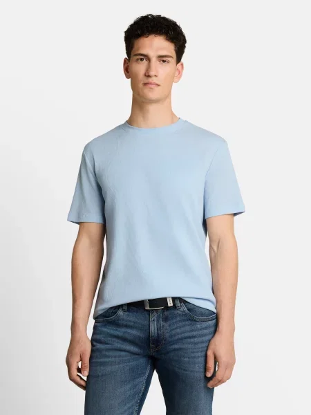 TOM TAILOR DENIM Tričko svetlomodrá