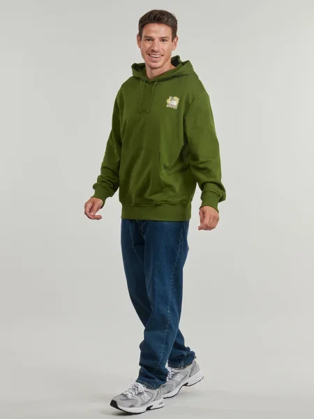 Kapucnis kapucnis melegítő felső The North Face zöld