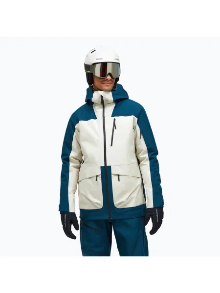 Férfi Peak Performance Vertical GTX infinity teel sí kabát. Méret: XL fehér