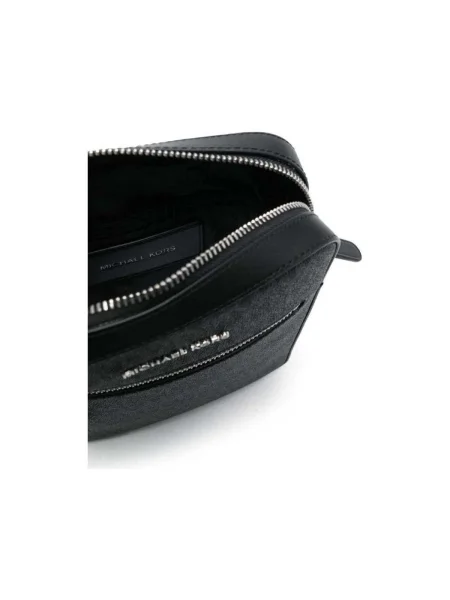 Michael Kors Geantă de umăr gri deschis negru