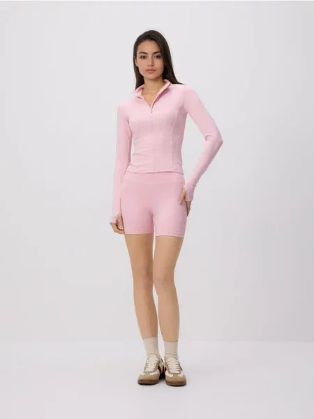 Reserved Pantaloni scurți de ciclism roz-pastel roz