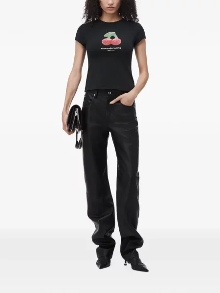 Tricou Alexander Wang negru