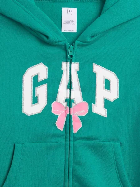 Gyerek melegítő felső Gap fehér