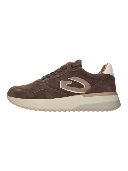 Sneakersy Alberto Guardiani zamszowe brązowe