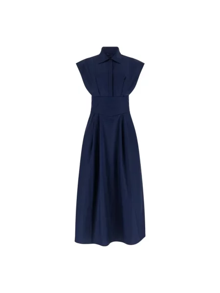 Sukienka Guess garniturowa niebieska