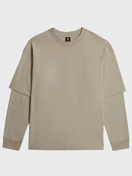 Лонгслів G-star Raw сірий