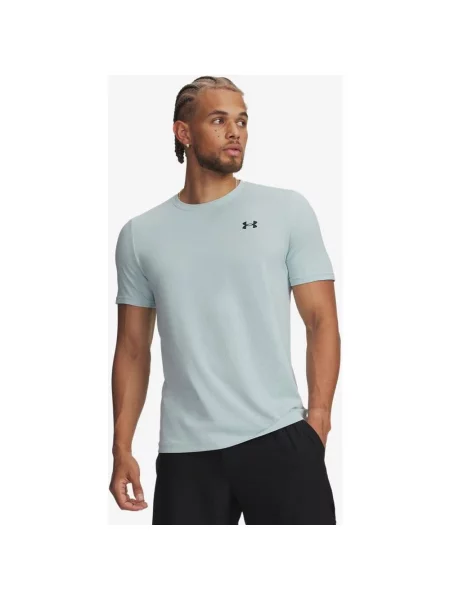 Koszulka z krótkim rękawem Under Armour Vanish Elite Seamless pastelowy S niebieski