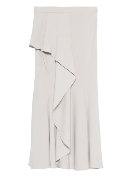 Spódnica Gemy Maalouf z falbankami szara