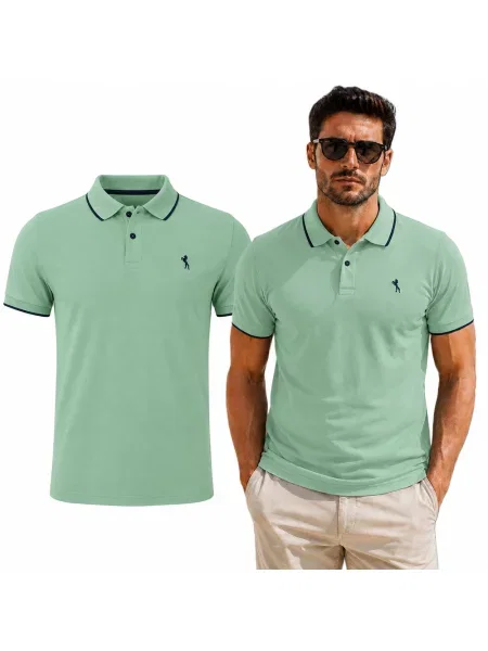 Polo majica Lion zelena