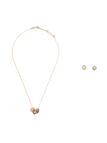 Naszyjnik Tory Burch żółty