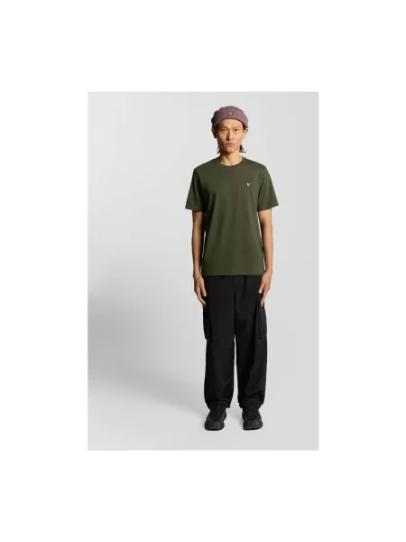 Koszulka Lyle & Scott z krótkim rękawem zielona