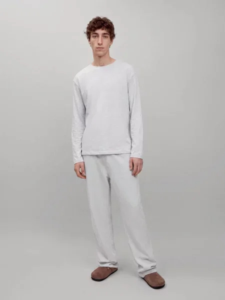 Piżama Mango Teen szara
