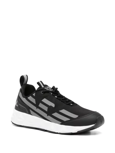 Tenisice Ea7 Emporio Armani s printom crna