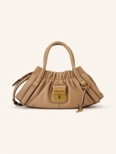 Marc Jacobs Torebka The Cristina Small Satchel beige beżowa