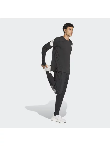 ADIDAS PERFORMANCE Tricou funcțional negru alb