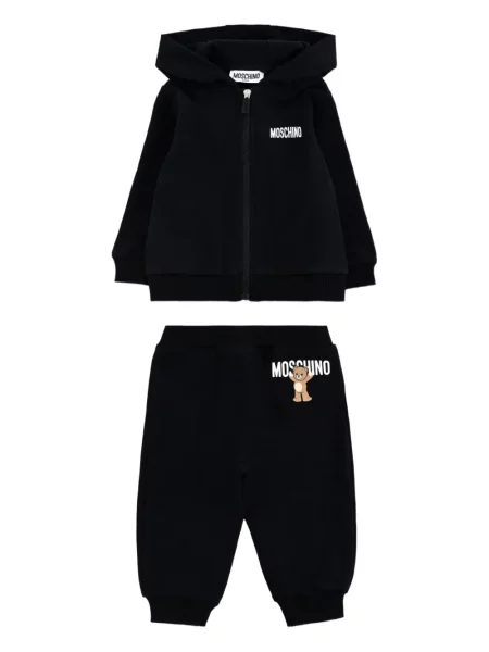 Komplet dresowy dziecięcy Moschino czarny