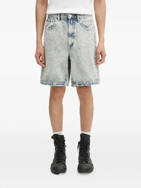 Pantaloni scurți din denim Aape By A Bathing Ape albastru