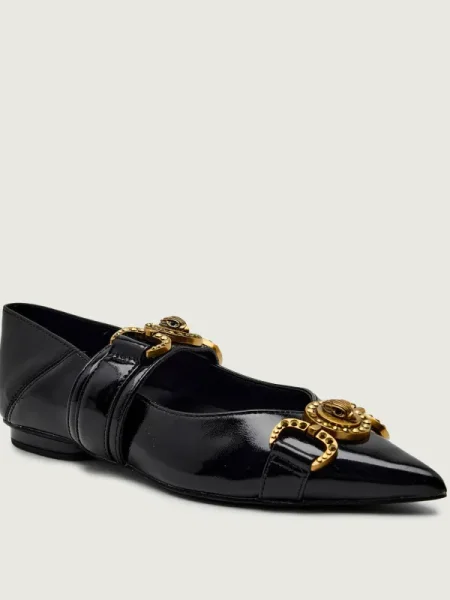 Kurt Geiger De piele balerini MANSION POINT negru
