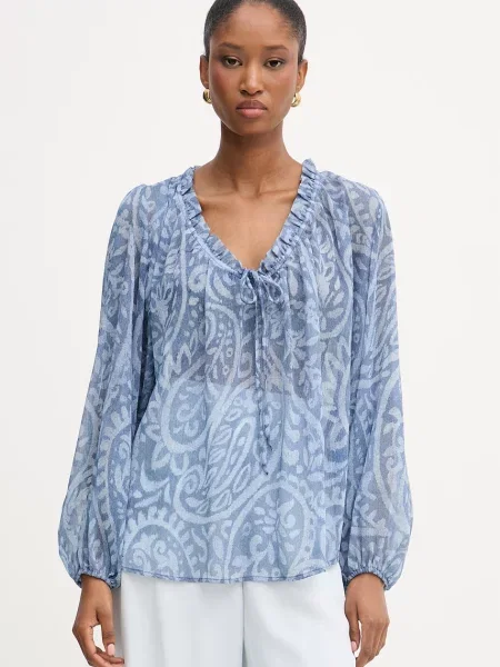Morgan bluză pentru femei albastru