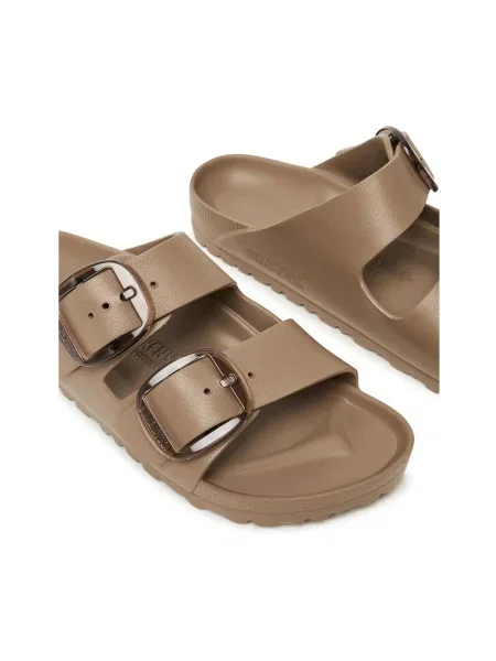EVA pantofi Birkenstock cu cataramă maro