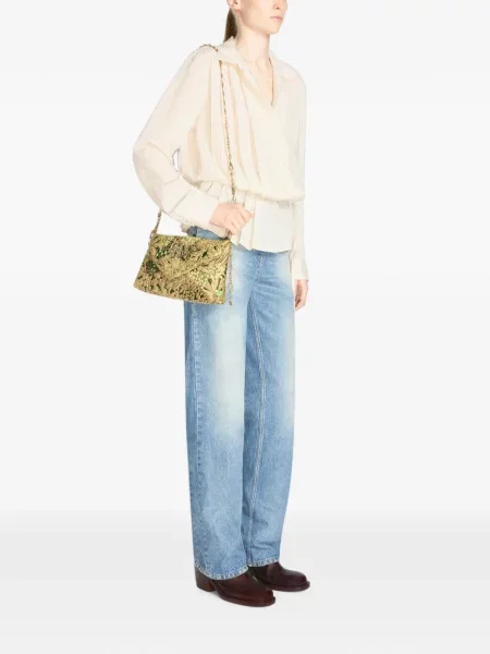 Geantă Dries Van Noten din jacard