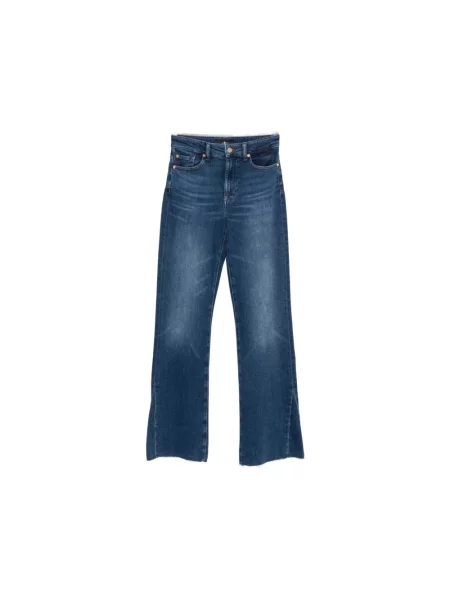 Jeansy 7 For All Mankind niebieskie